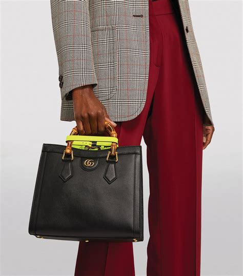 gucci small patent leather handbag|Gucci diana tote bag.